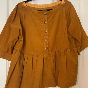 Maeve by Anthropologie Peplum Top - Women’s Small